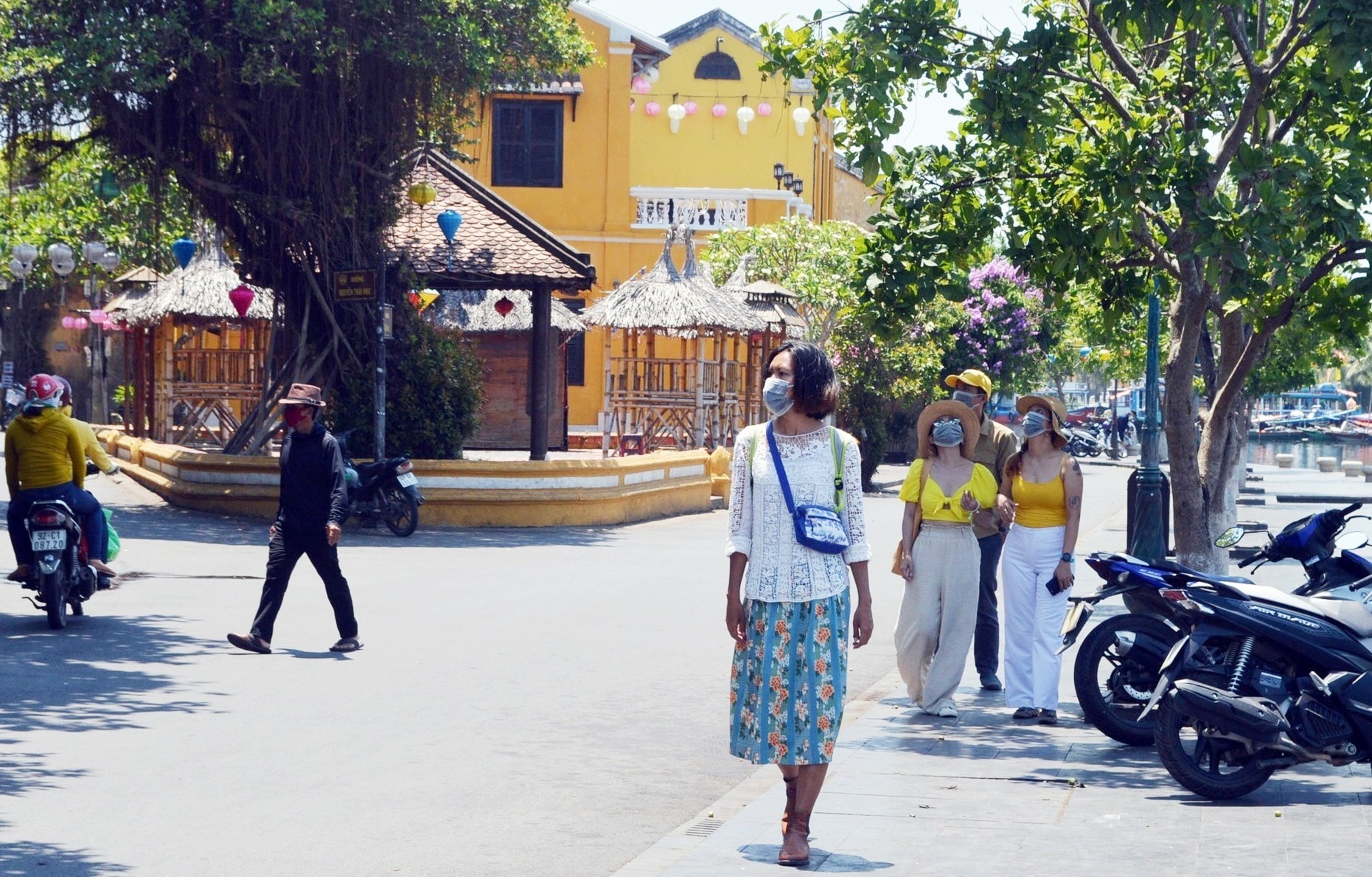 Visitors in Quang Nam province