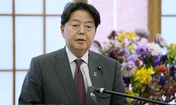 Japanese Minister of Foreign Affairs Yoshimasa Hayashi. (Photo: Kyodo/VNA)
