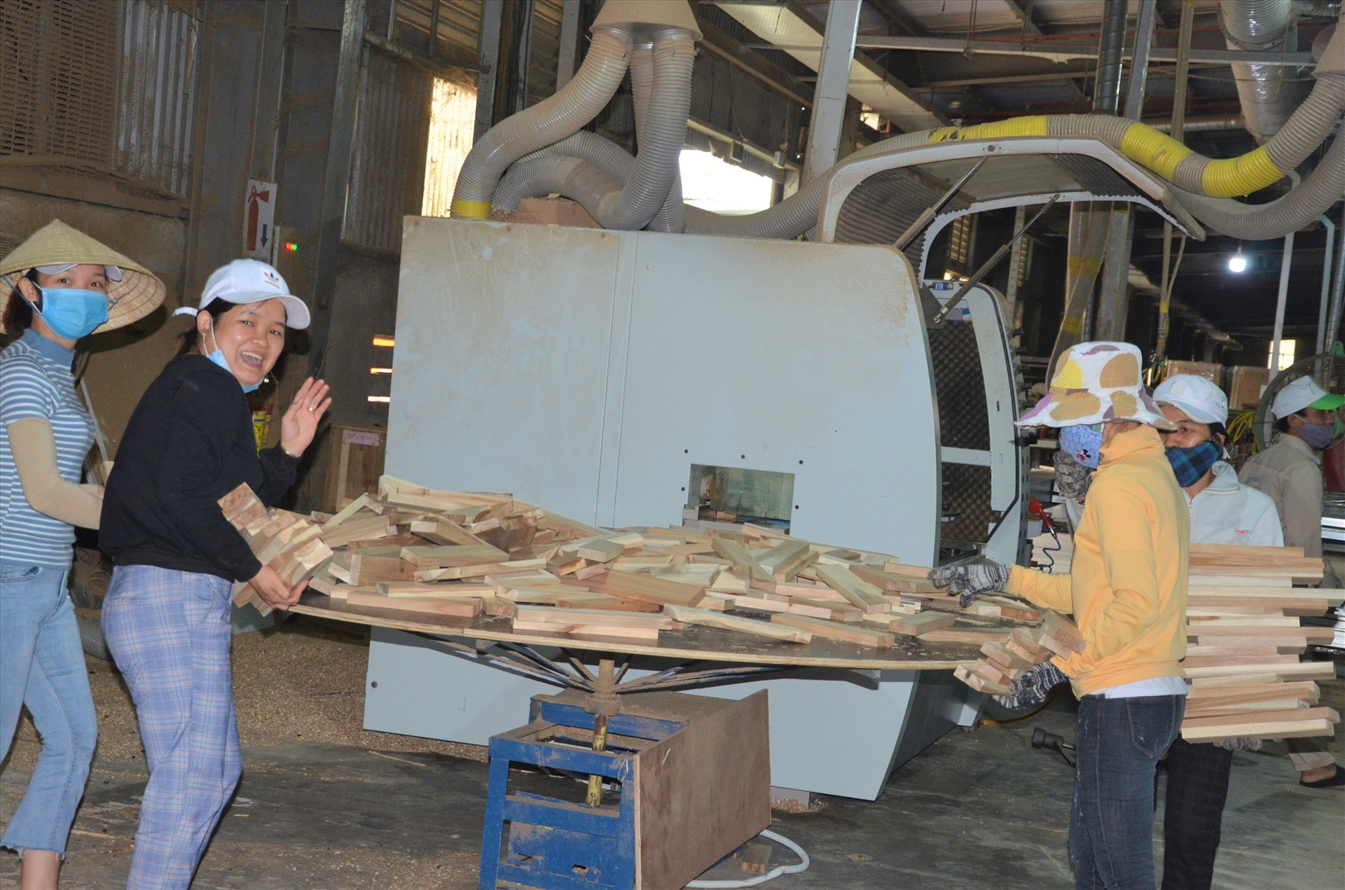 Wood processing in Quang Nam