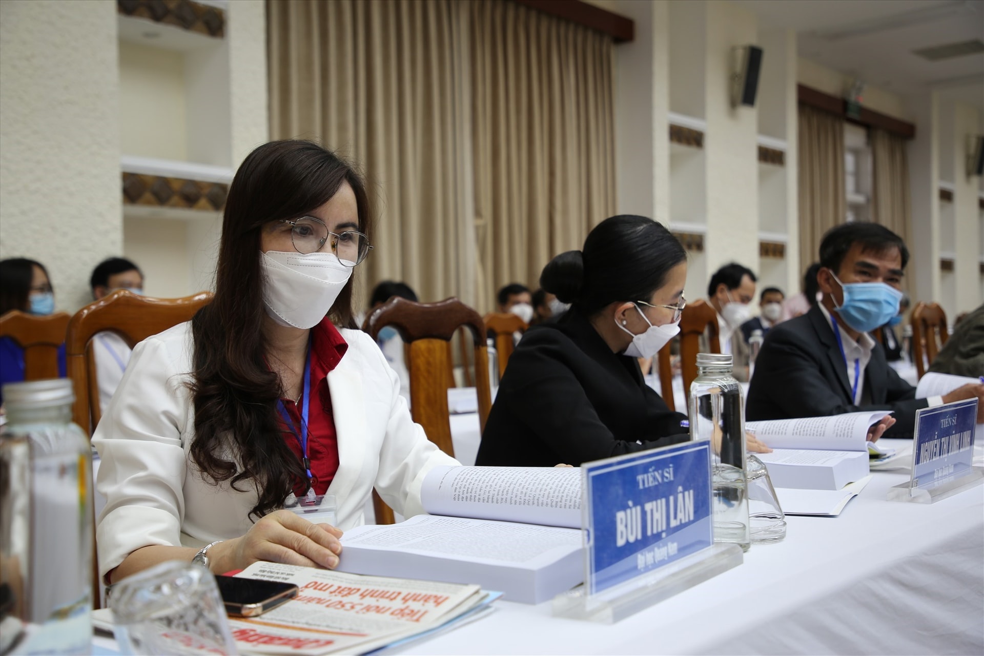 Participants at the event.