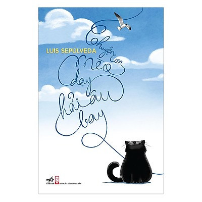 Bìa tập sách “Chuyện con mèo dạy hải âu bay“.