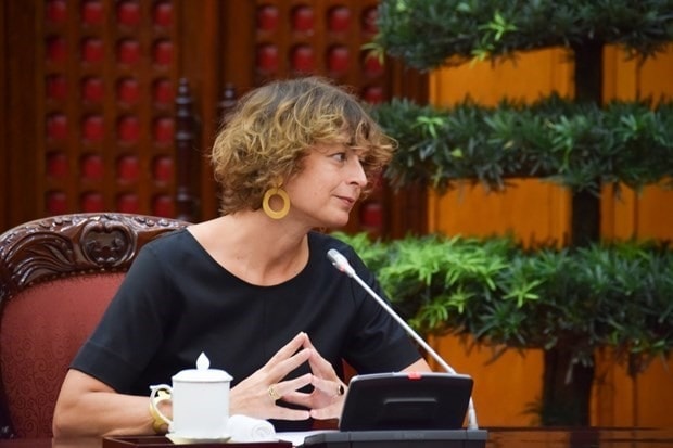 Dutch Ambassador to Vietnam Elsbeth Akkerman (Photo: VNA)