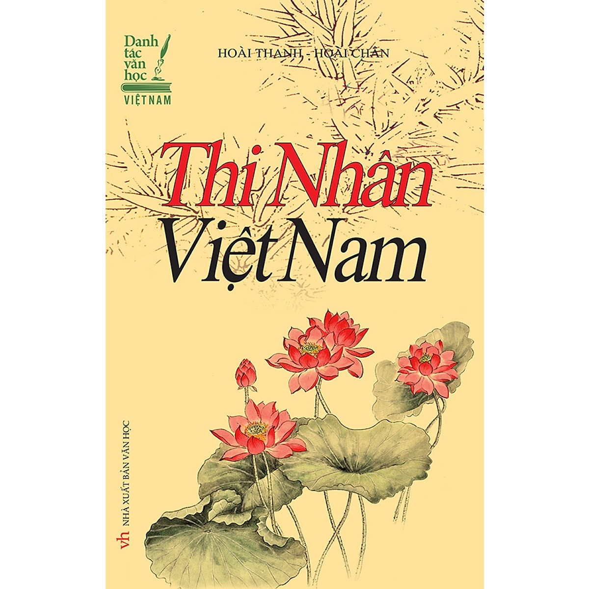 Bìa tập sách “Thi nhân Việt Nam”.