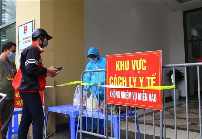 Cách ly để phòng dịch COVID-19. Ảnh: TTXVN