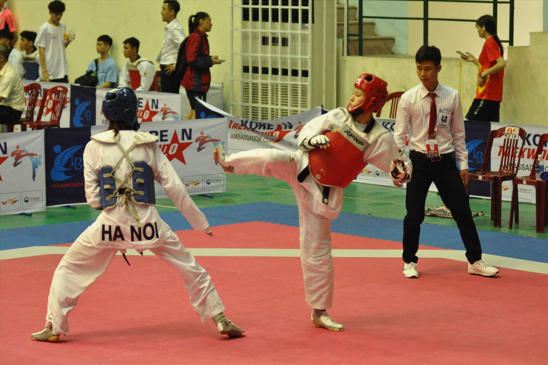 Quảng Nam đăng cai tổ chức giải Taekwondo toàn quốc cúp đại sứ Hàn Quốc năm 2021. Ảnh: T.V