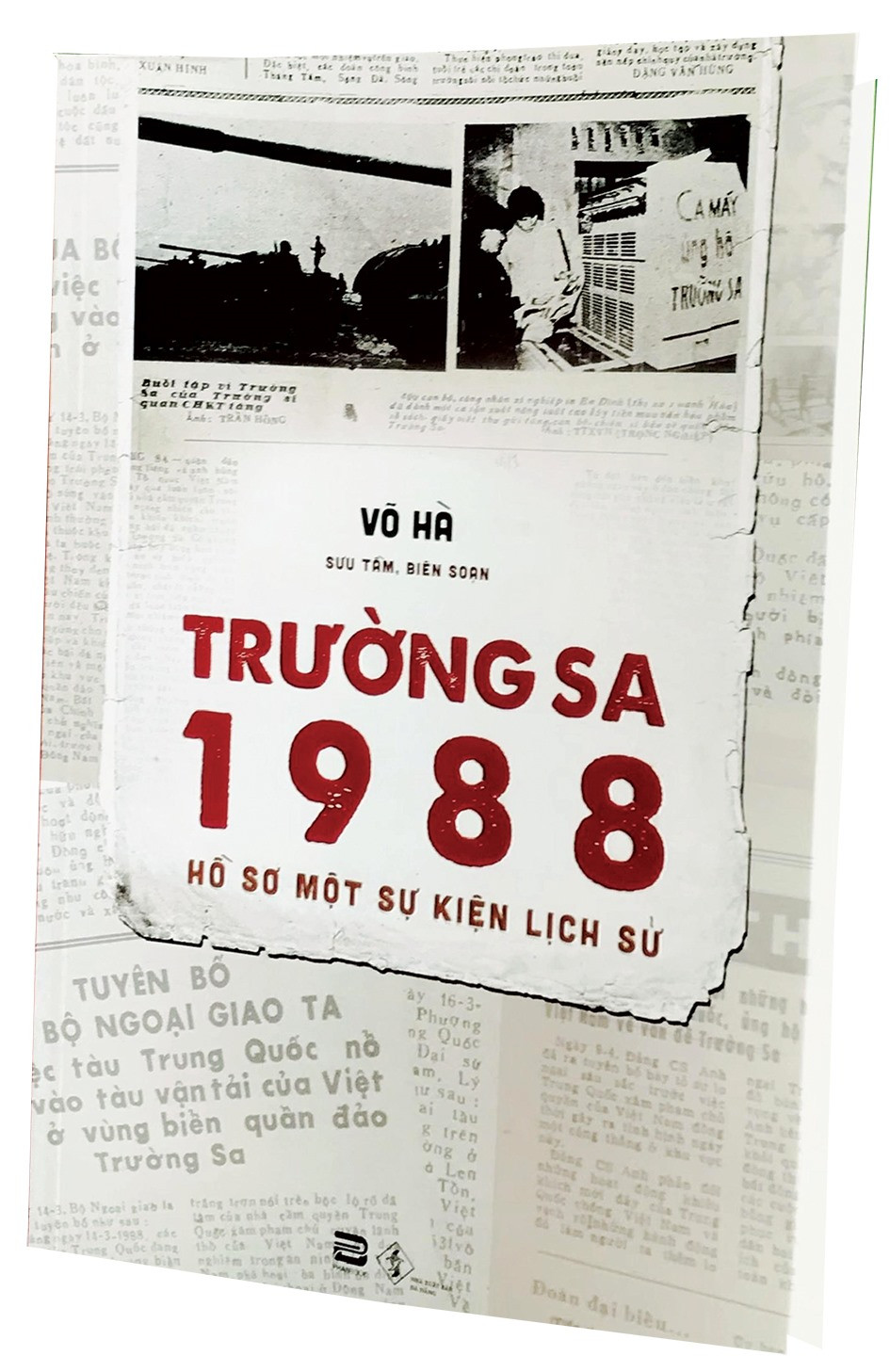 Bìa sách “Trường Sa 1988 - Hồ sơ một sự kiện lịch sử“.