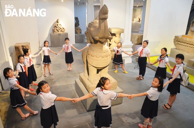 Ảnh: Bảo tàng Điêu khắc Chăm