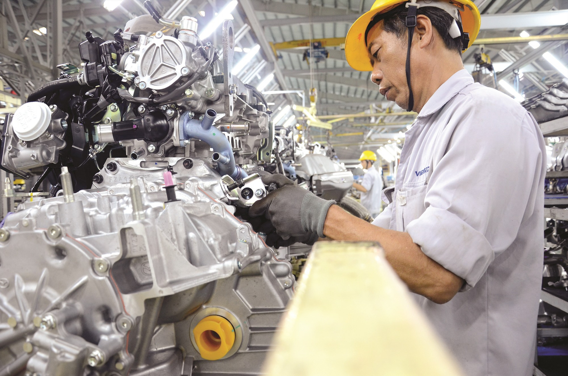 Công nghiệp ô tô tạo bước đột phá phát triển kinh tế tư nhân của Quảng Nam. Ảnh: H.QUANG