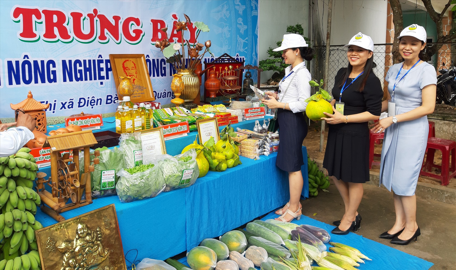 Trong 4 năm qua, thị xã Điện Bàn tập trung quảng bá, giới thiệu những sản phẩm thế mạnh của địa phương.