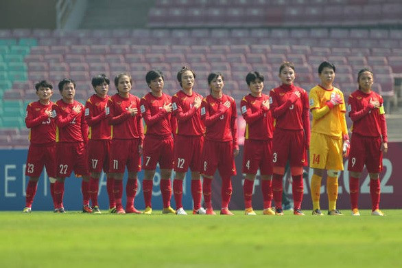 tuyển nữ Việt Nam thắng Đài Loan 2-1 ở trận play-off