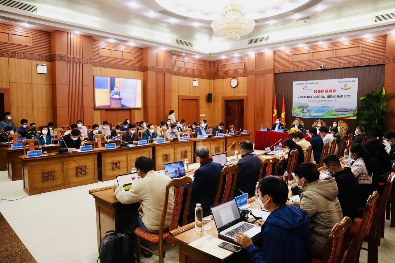 Virtual press conference in Quang Nam