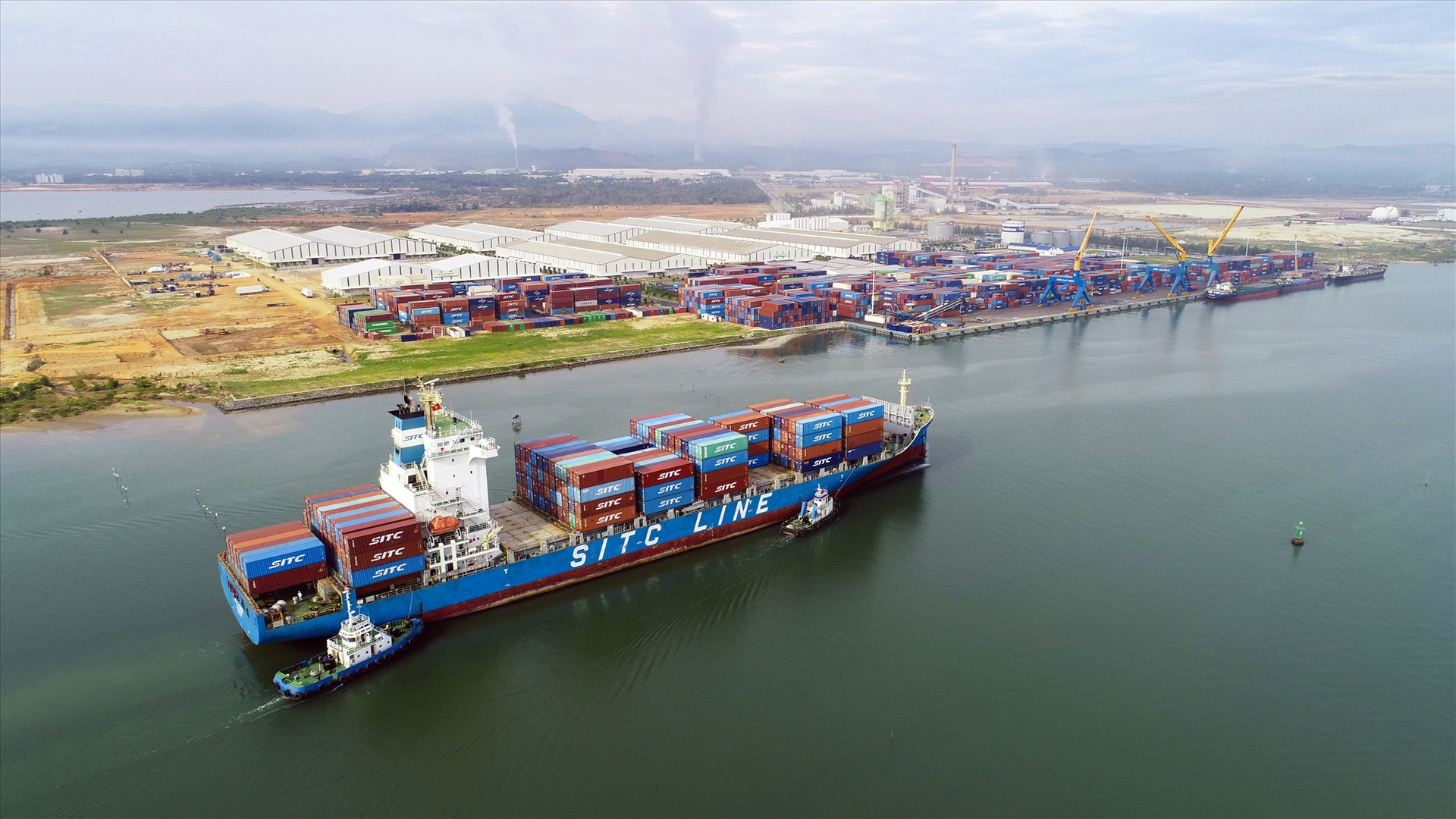 Cảng Chu Lai sẽ được mở rộng, nâng cấp.