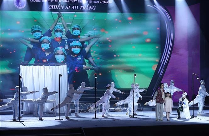 Các tiết mục biểu diễn trong chương trình nghệ thuật 