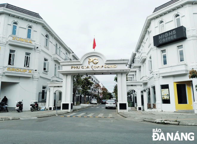 Thành phố đã có đề nghị Bộ Tài nguyên và Môi trường hướng dẫn xác định nghĩa vụ tài chính để làm cơ sở tháo gỡ vướng mắc tại dự án Khu đô thị Phú Gia Compound (quận Hải Châu).Ảnh: HOÀNG HIỆP