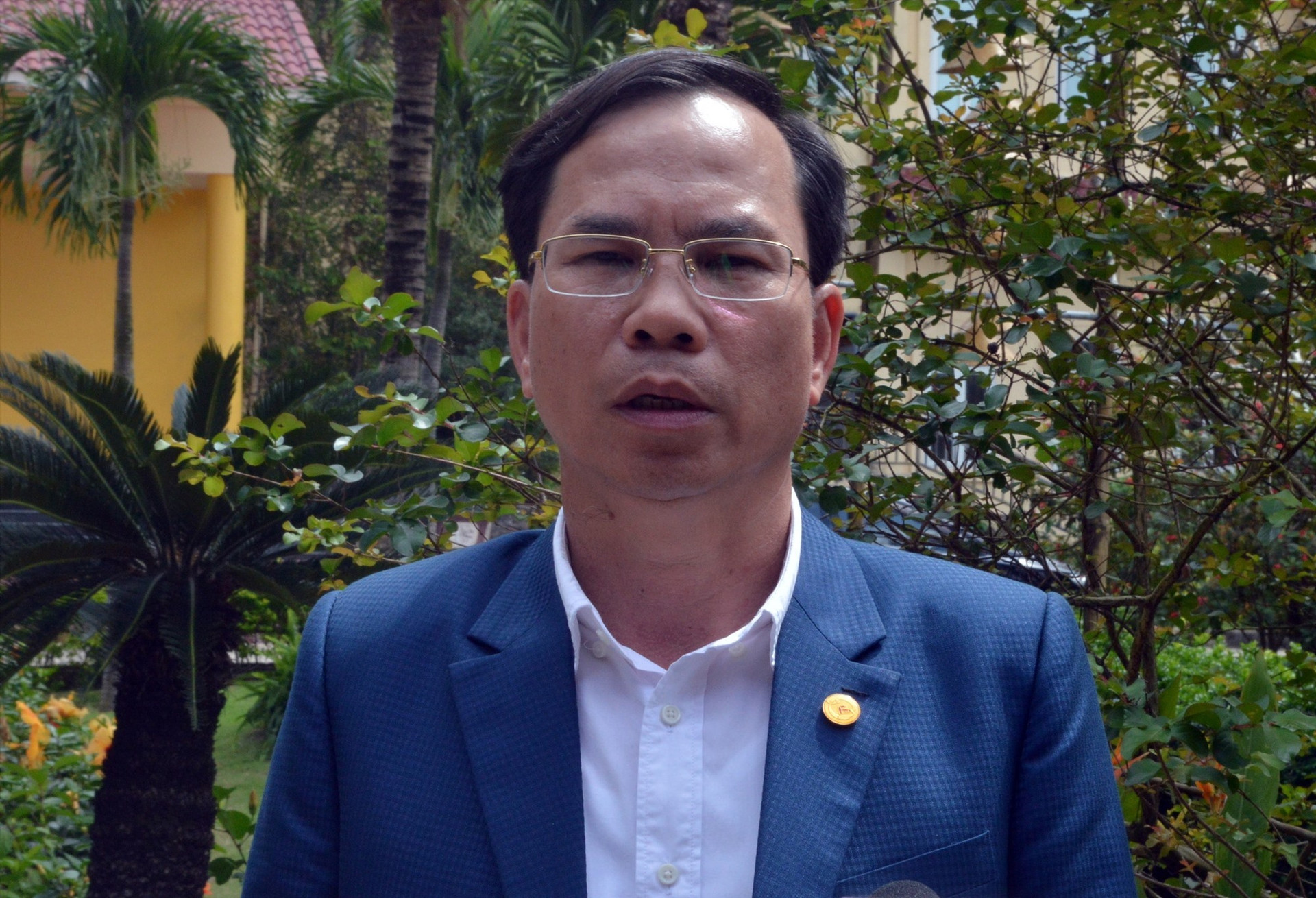 Director of the Quang Nam Department of Culture, Sports and Tourism Nguyen Thanh Hong