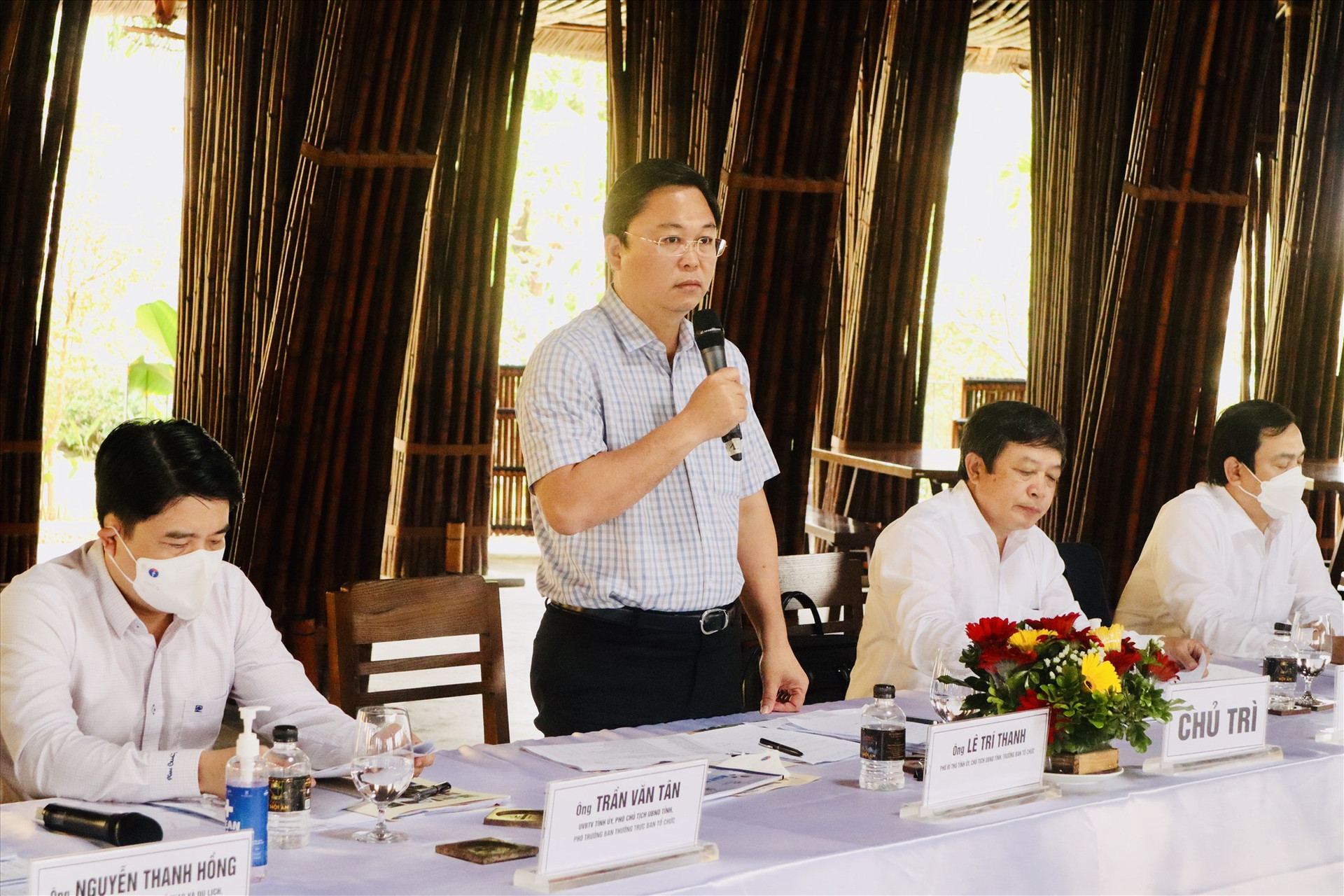Chủ tịch UBND tỉnh Lê Trí Thanh đề nghị các đơn vị liên quan t