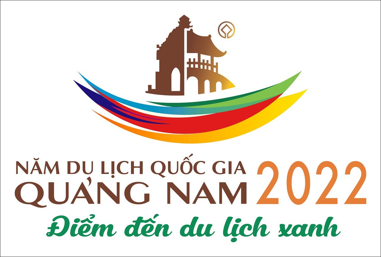 Logo in Vietnamese for the National Tourism Year – Quang Nam 2022