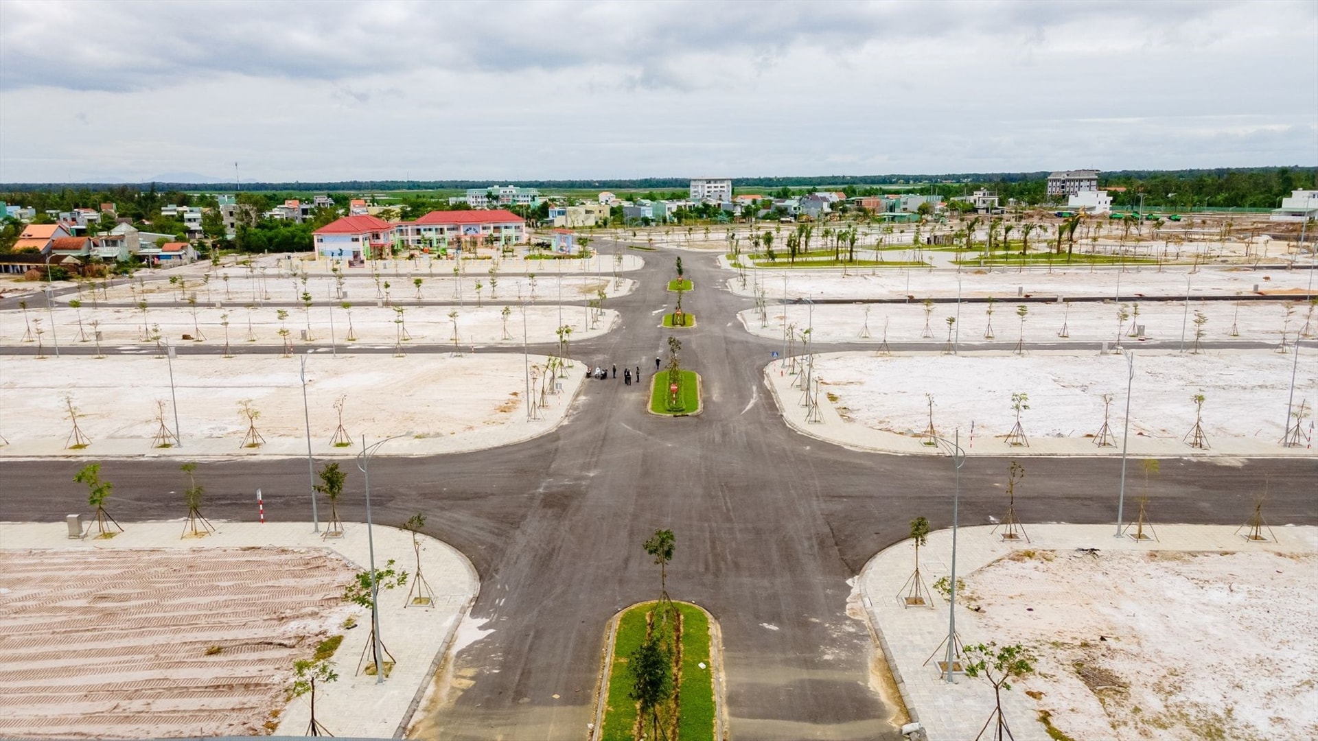 Hạ tầng hoàn thiện, kết nối giao thông nội khu tại The Trident City.