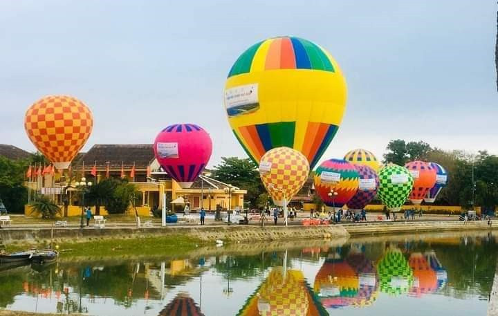 Ngày hội Khinh khí cầu lần đầu tiên được tổ chức tại TP.Hội An sẽ diễn ra từ ngày 25 - 26.3.2022