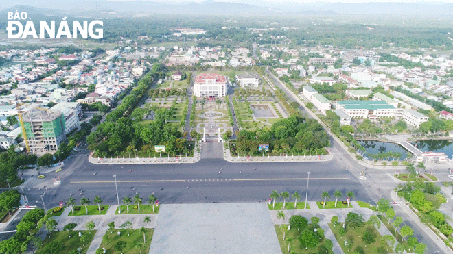 Thành phố Tam Kỳ thuộc tỉnh Quảng Nam ngày nay. Ảnh: XUÂN SƠN