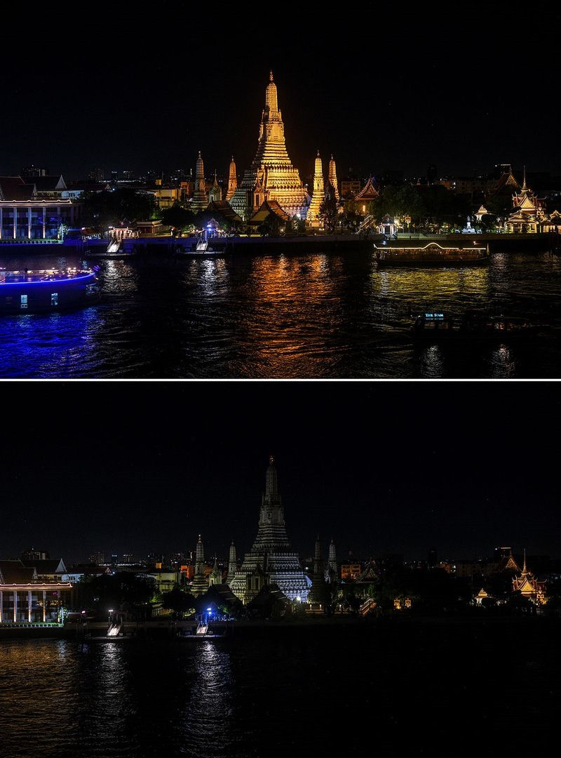 .Chùa Bình Minh tuyệt đẹp của Bangkok, Thái Lan. Ảnh: Reuters