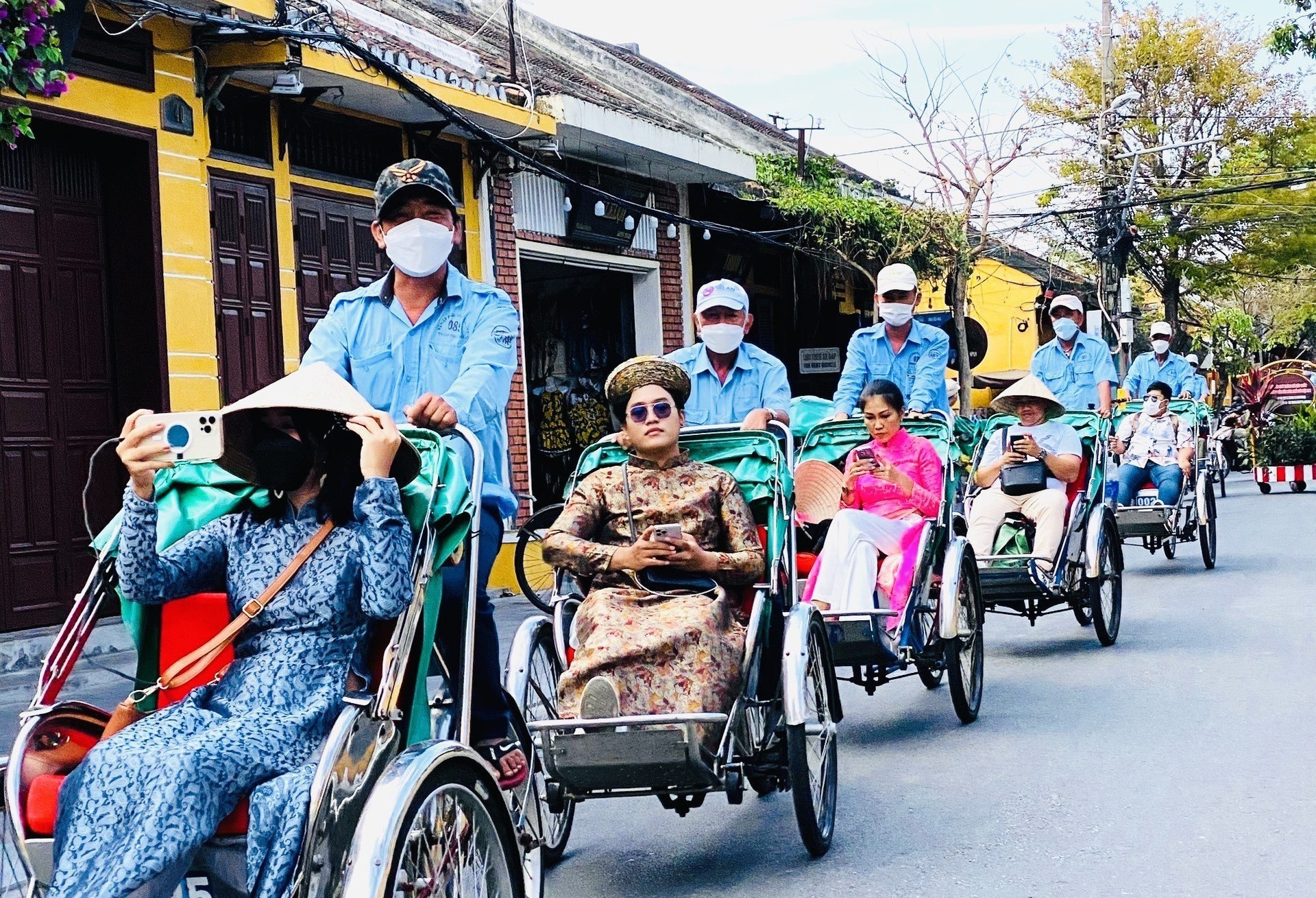 In Hoi An ancient town