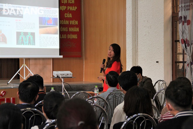 Bác sỹ Bệnh viện 199 chia sẻ về tình hình hậu Covid-19 hiện nay và những ảnh hưởng đối với sức khỏe. Ảnh: L.P