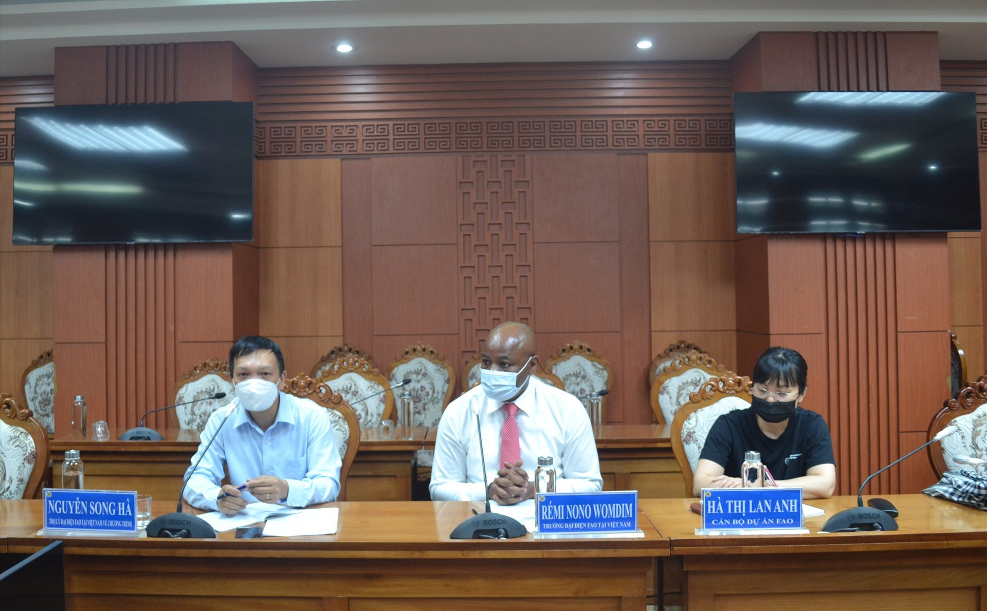 FAO representatives have a working visit to Quang Nam