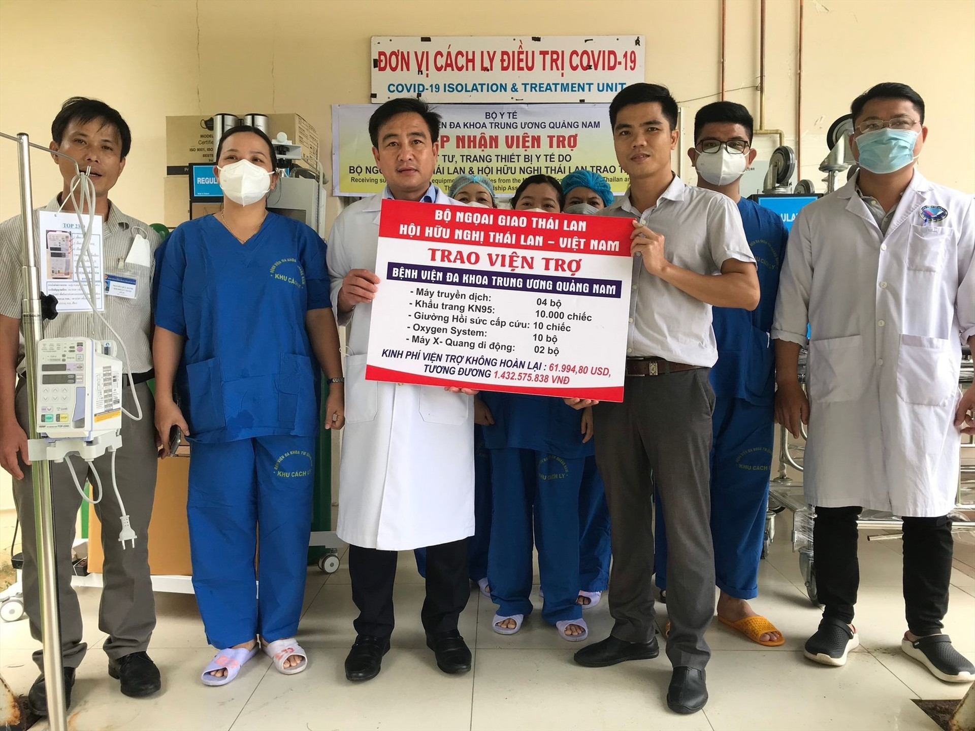 Thailand’s medical aid to Quang Nam