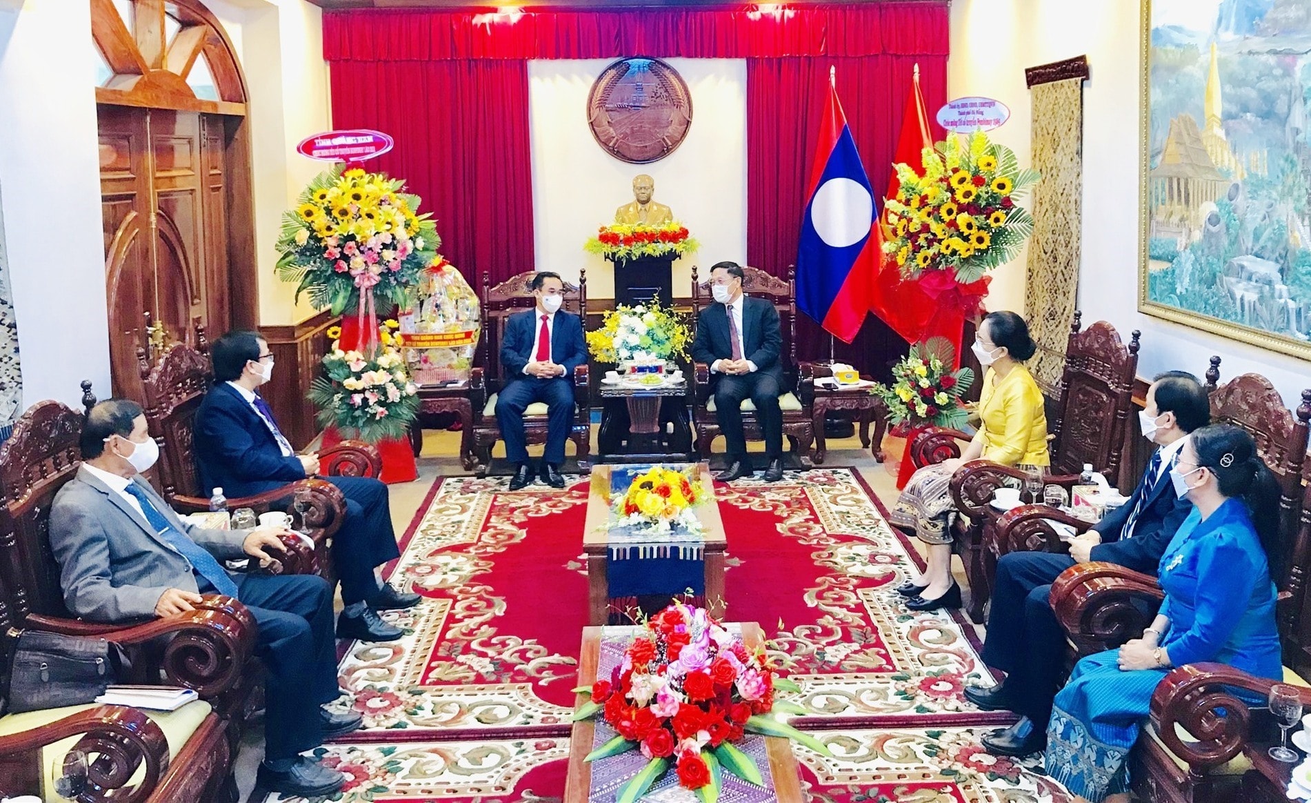 Scene of the working session
