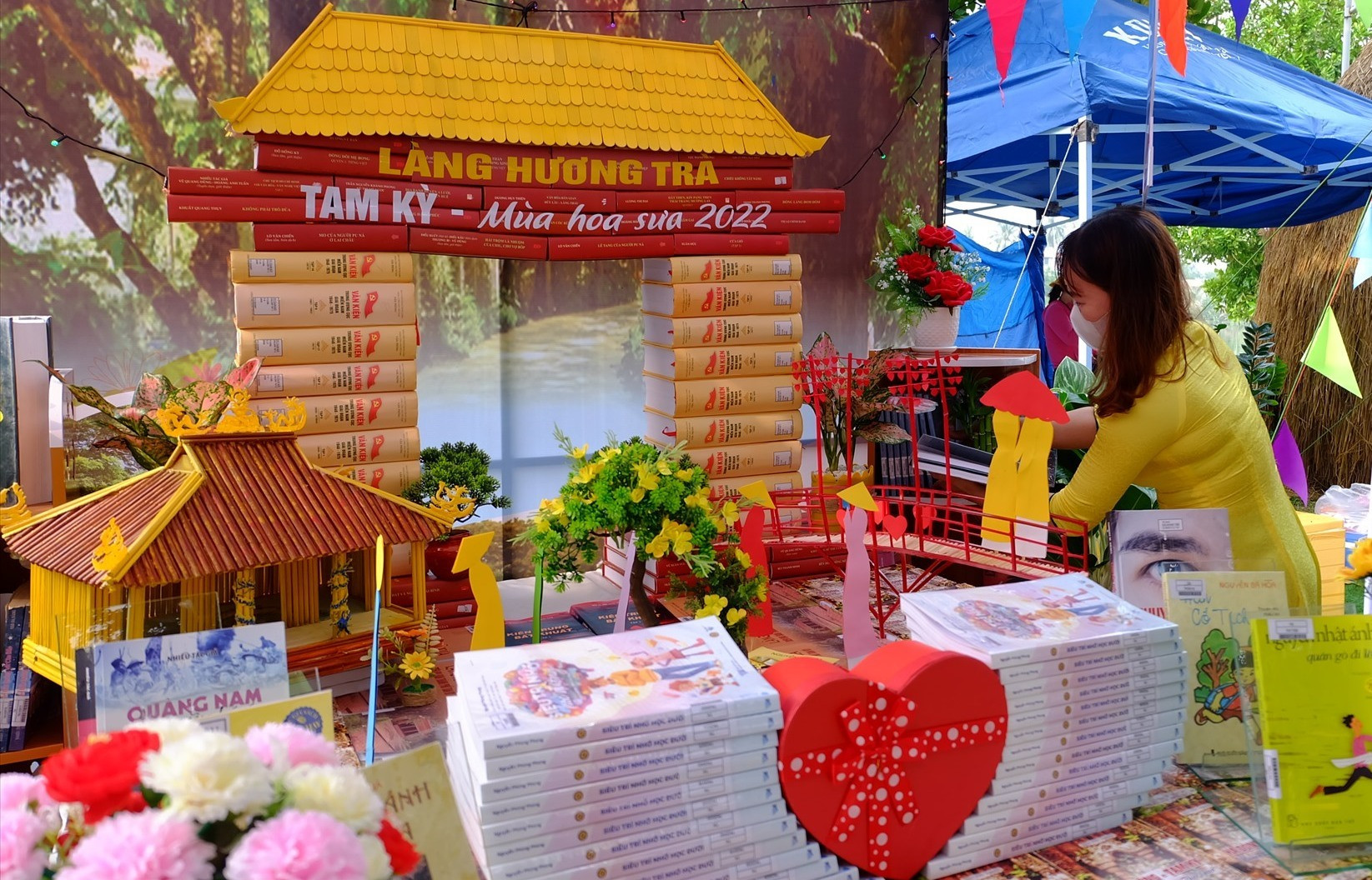 Tam Kỳ tổ chức Ngày hội sách và văn hóa đọc Việt Nam. Ảnh: M.L