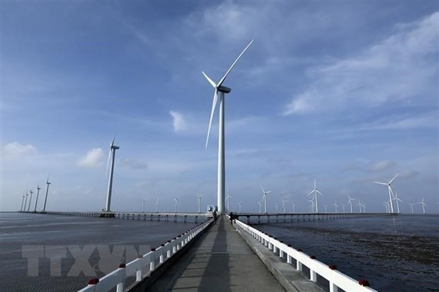 Bac Lieu wind power plant (Photo: VNA)