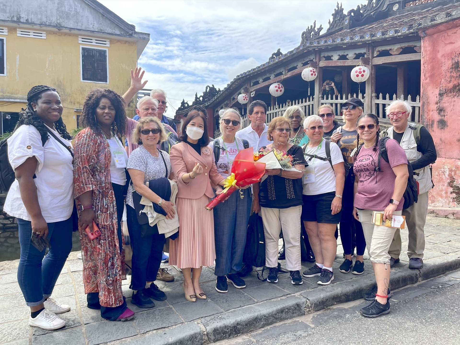 Foreign tourists to Hoi An city, Quang Nam