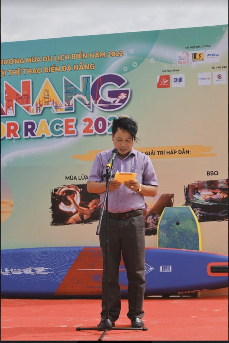 Ông Trần Đại Nghĩa - Trưởng ban tổ chức phát biểu tại sự kiện.