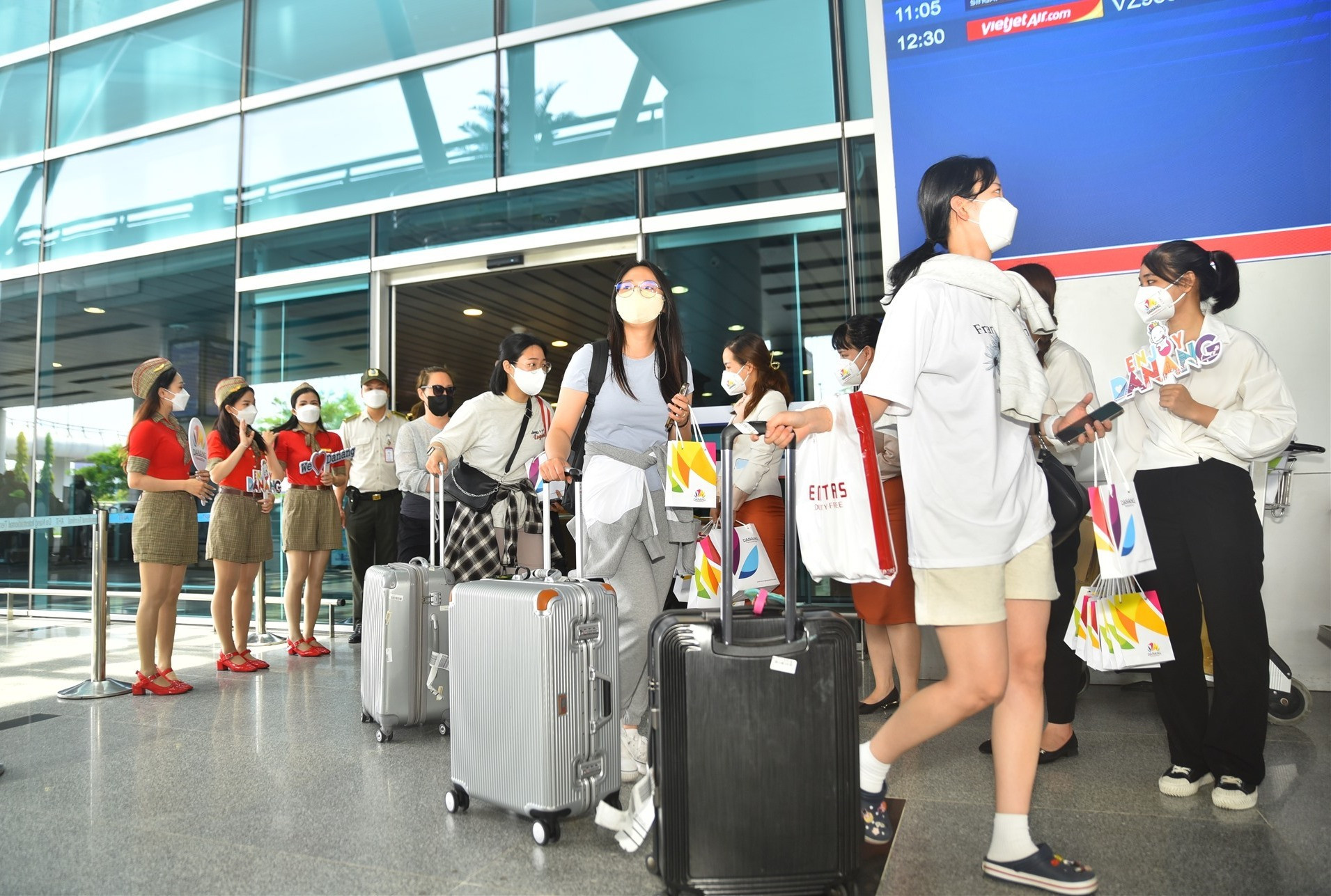 Thị trường khách Hàn Quốc đóng vai trò rất quan trọng đối với ngành du lịch Đà Nẵng. Ảnh: X.L