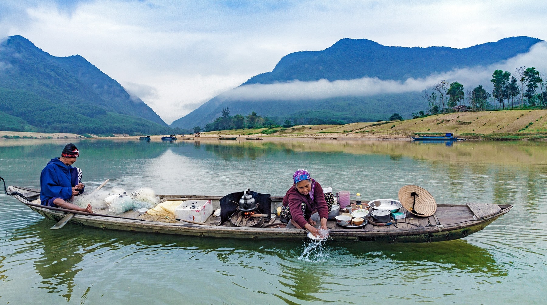 Phong cảnh hữu tình ở Hòn Kẽm Đá Dừng. Ảnh: LÊ TRỌNG KHANG