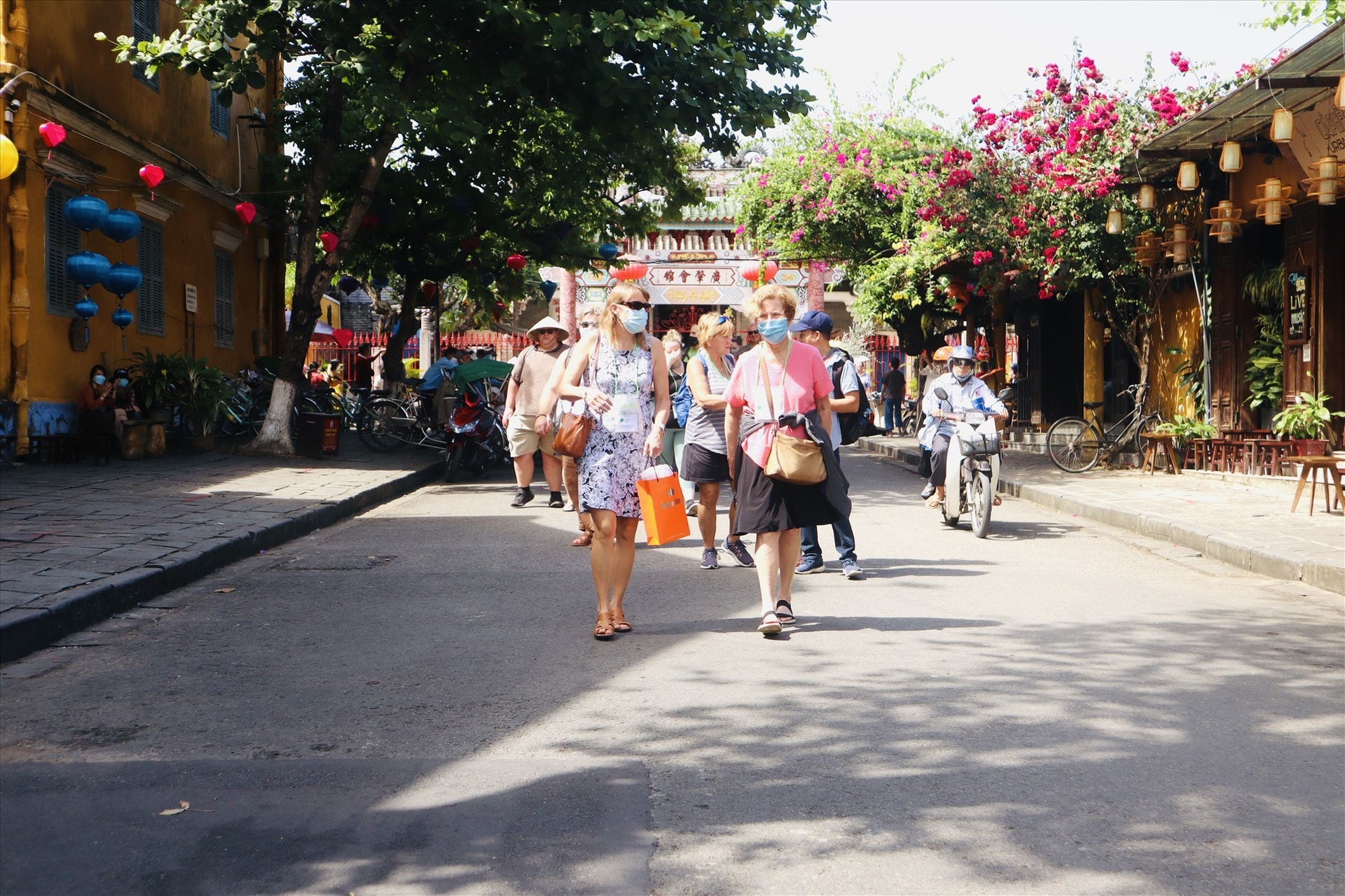 nternational visitor returning to Hội An after a two-year block by COVID-19.