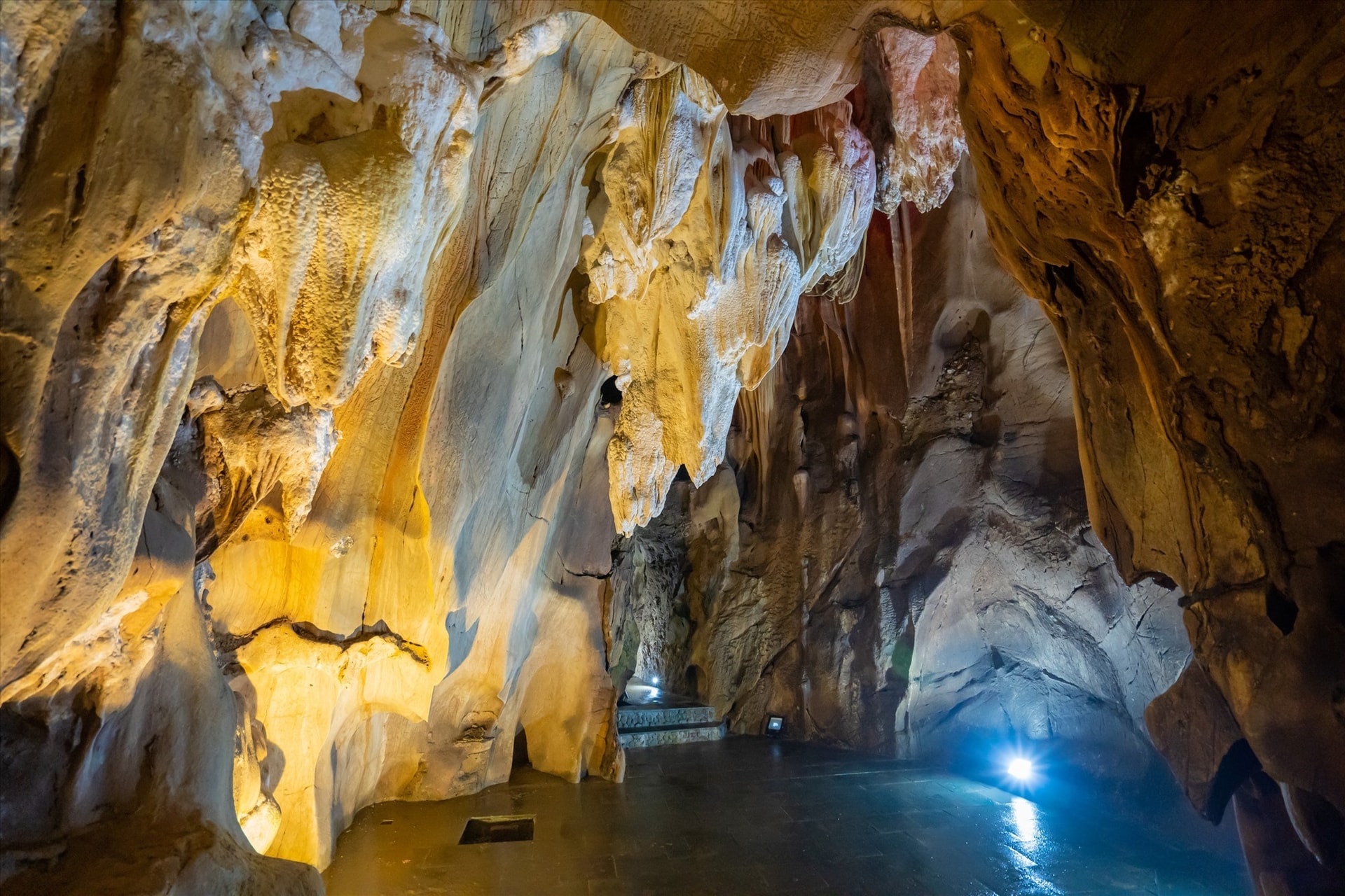 A natural cave in Dong Giang Cong Troi ecotourism site