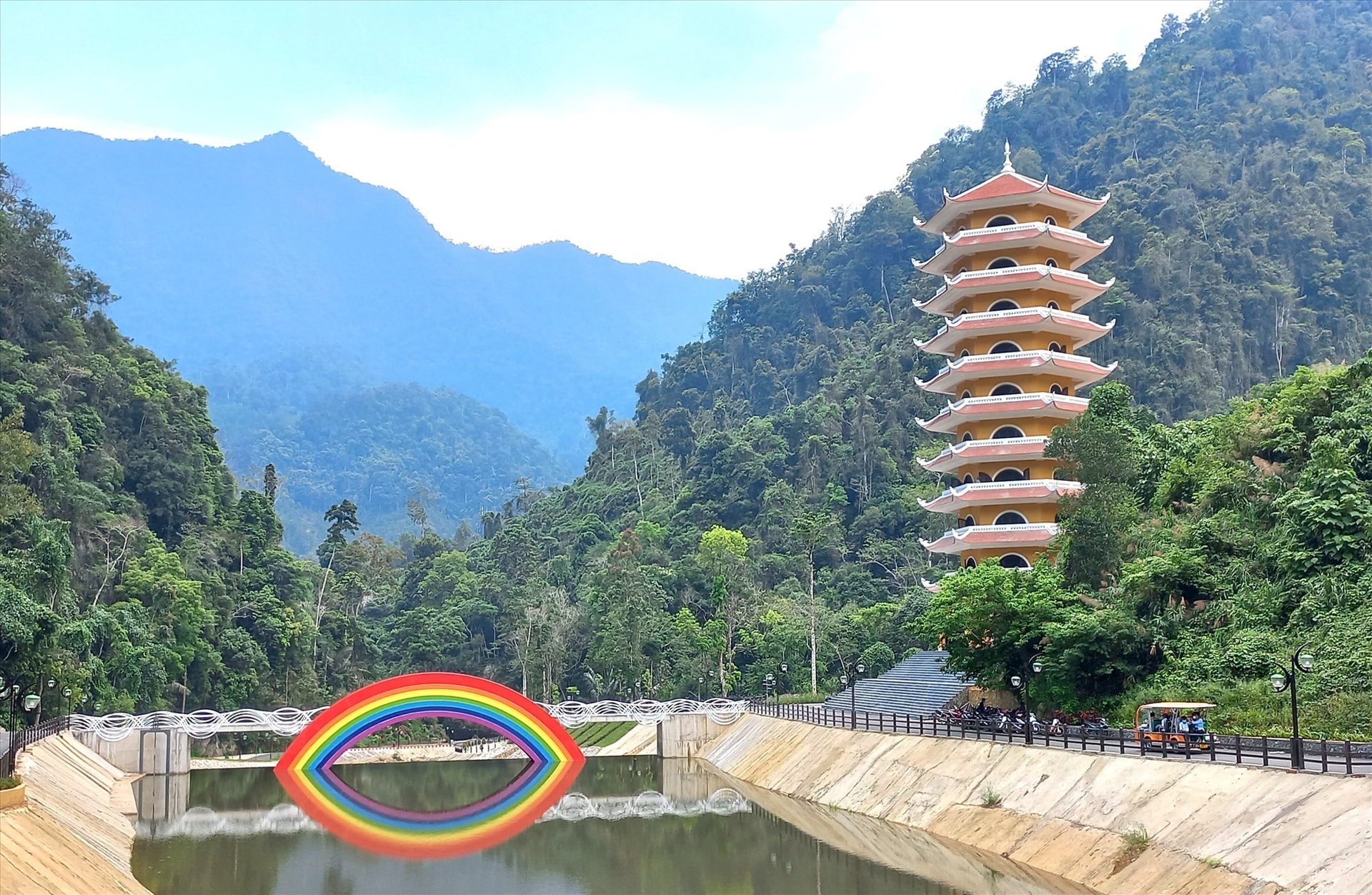 7 bridges across the Ngan river