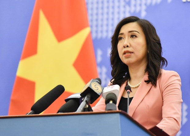 Spokeswoman of the Ministry of Foreign Affairs Le Thi Thu Hang (Photo: VNA)