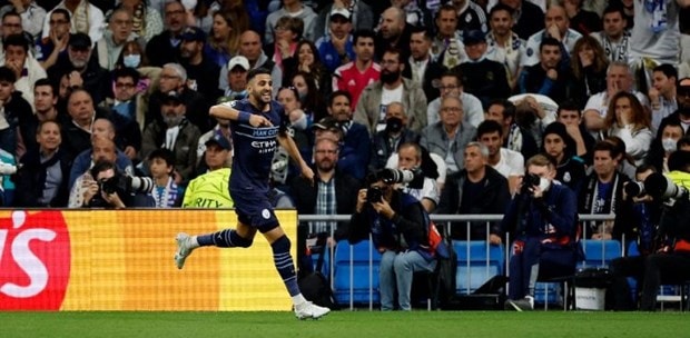 Mahrez mang lợi thế về cho Man City nhưng chừng đó là không đủ. (Nguồn: Getty Images)