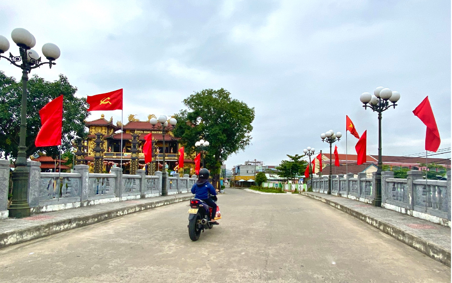 Tuyến đường Nguyễn Thuật giờ đây được rộng rãi, sạch sẽ và khang trang hơn.