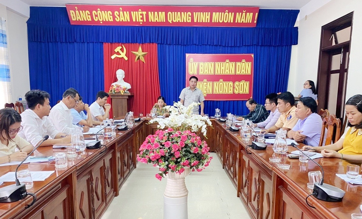 (QNO) - Ngày 19.5, UBND huyện Nông Sơn họp bàn kế hoạch tổ chức Ngày hội văn hóa - du lịch Đại Bình năm 2022.