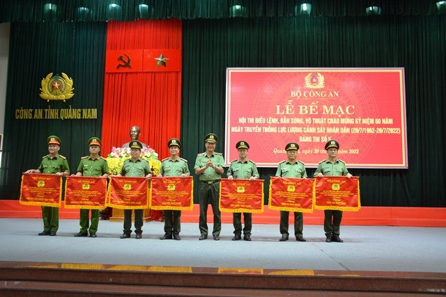 Công an Quảng Nam xuất sắc giành giải Nhất toàn đoàn.