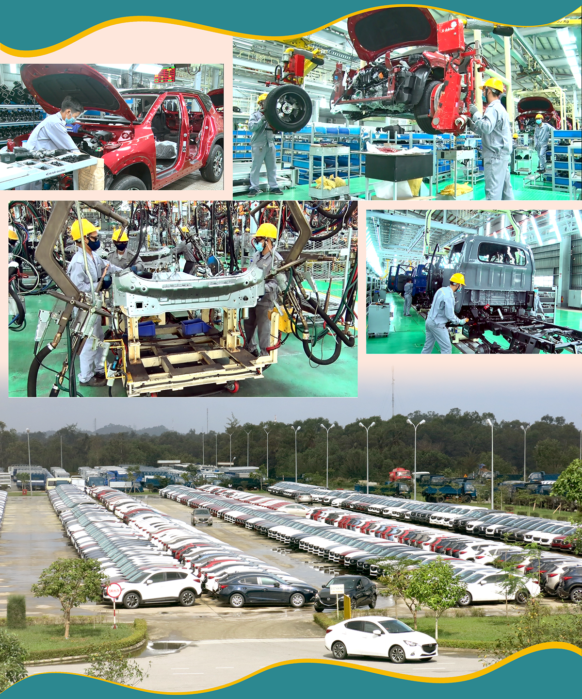 Ngành sản xuất công nghiệp ô tô đóng góp rất lớn ngân sách cho Quảng Nam.