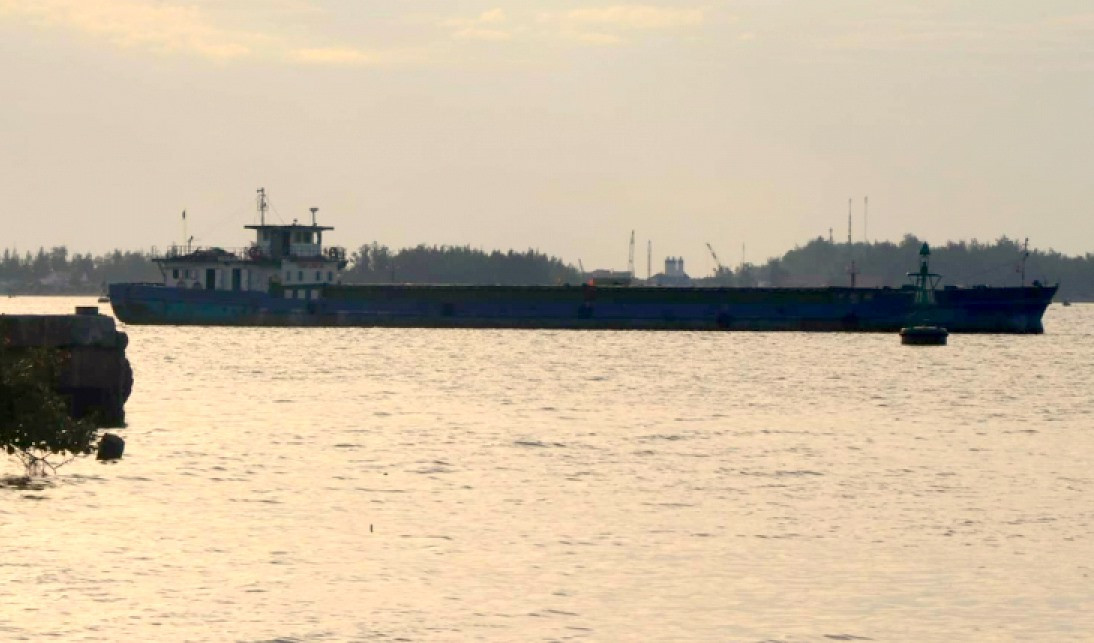 Tàu Long Thịnh 68 được xác định có va chạm với tàu cá QNg 91426 TS. Ảnh: T.T.H
