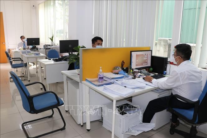 Không ít lao dộng cộng tác làm việc tại một số đơn vị. Ảnh minh hoạ: TTXVN.