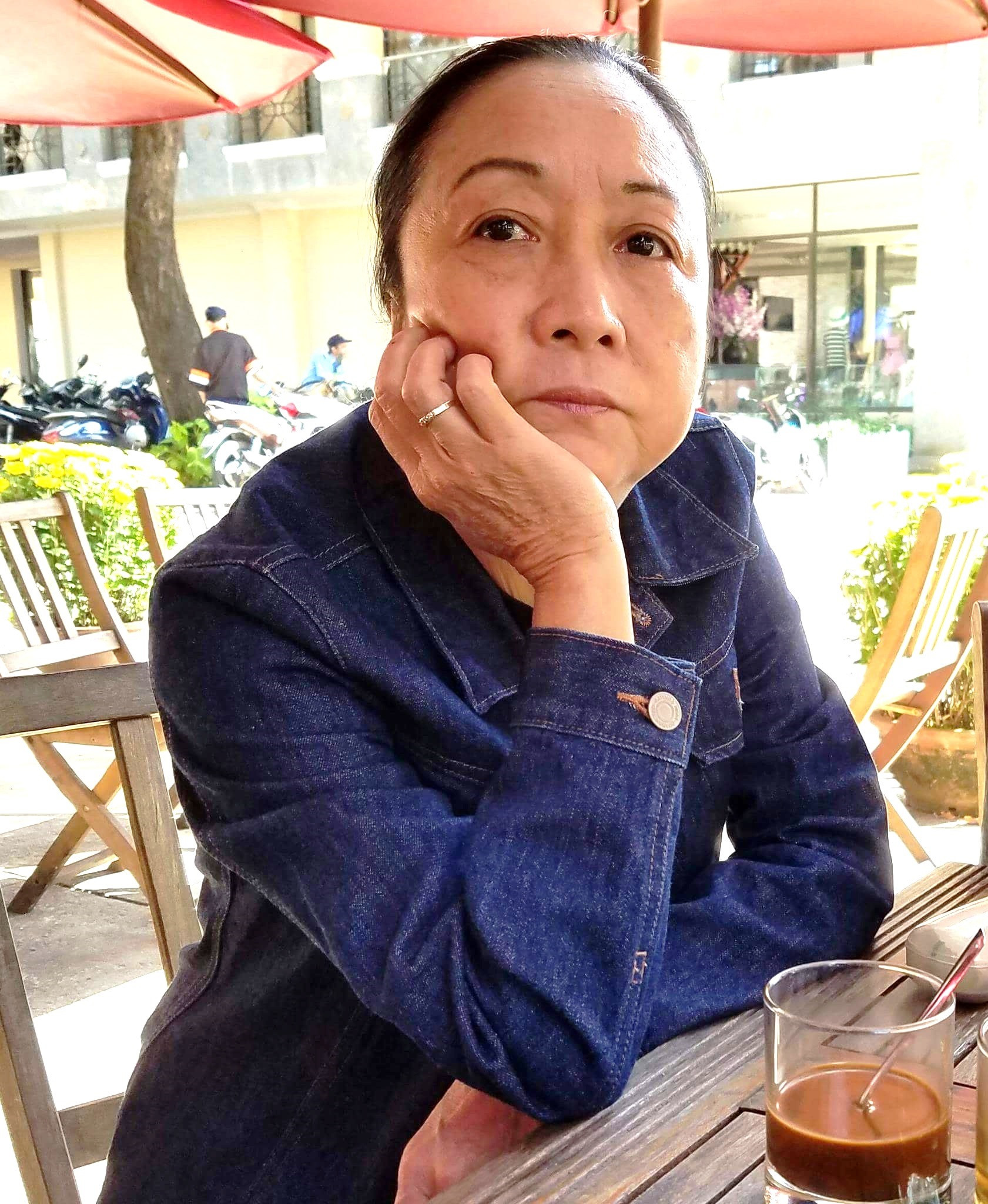 Nhà văn Nguyễn Mỹ Nữ.