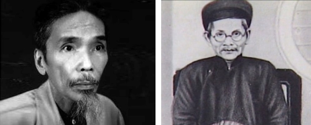 Nhà báo Phan Khôi và Huỳnh Thúc Kháng.