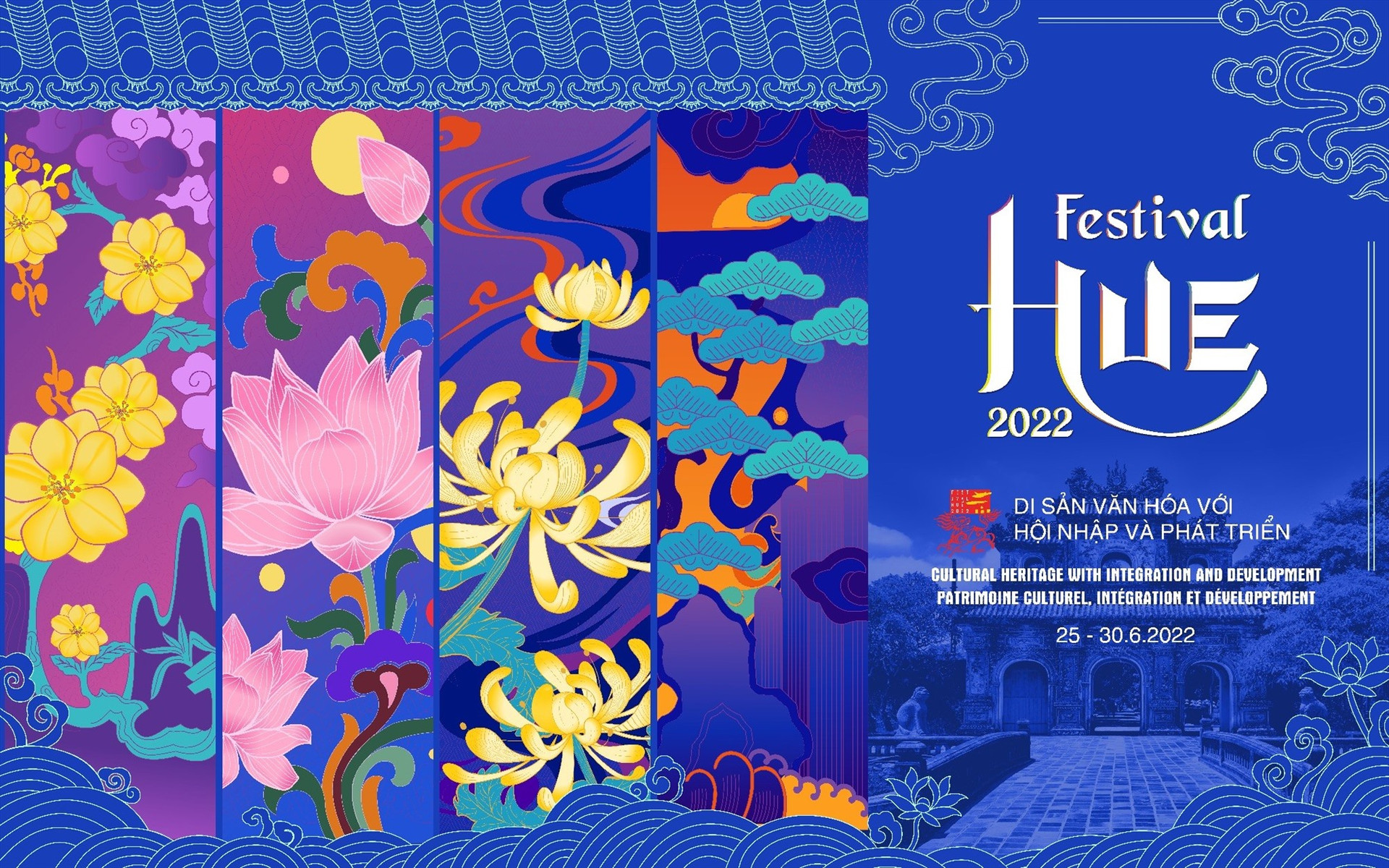 Sự kiện “Bàn tiệc kỷ lục - Kết nối miền Trung” được tổ chức trong khuôn khổ Festival Huế 2022.